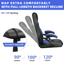 Allinlife gaming chair 130 kg load capacity ergonomic gaming chair, gamer chair adjustable height armrests, height adjustable range 100 - 110cm