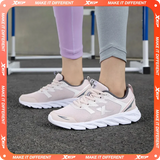 Xtep Women's Running Shoes Wear-resistant Casual Sports Shoes For Women Winter Tennis Female Sneakers White 879318110073