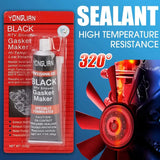 1/3/5/10pcs Motor Gasket Sealant Automotive Engine Sealant Adhesive High Temperature Black RTV Silicone Gasket Maker Car Glue