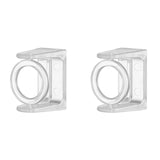 2/4pcs Auto-adesivo Cortina Rod Titular 360 Graus Rotatable Cortina Pólo Varas Suportes De Parede Para Casa Do Banheiro e Hotel