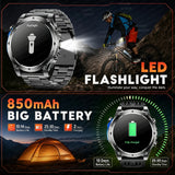 Novo Smartwatch Masculino T-RX4 Ultra GPS 2026 – Posicionamento GPS de 6 satélites, resistência à água 10ATM, bateria de 850mAh, bússola e mais de 170 modos esportivos.