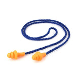 Soft Silicone Corded Ear Protector Soundproof Earmuffs Noise Protection Earplugs Sleep Snoring Reusable Ear Plugs