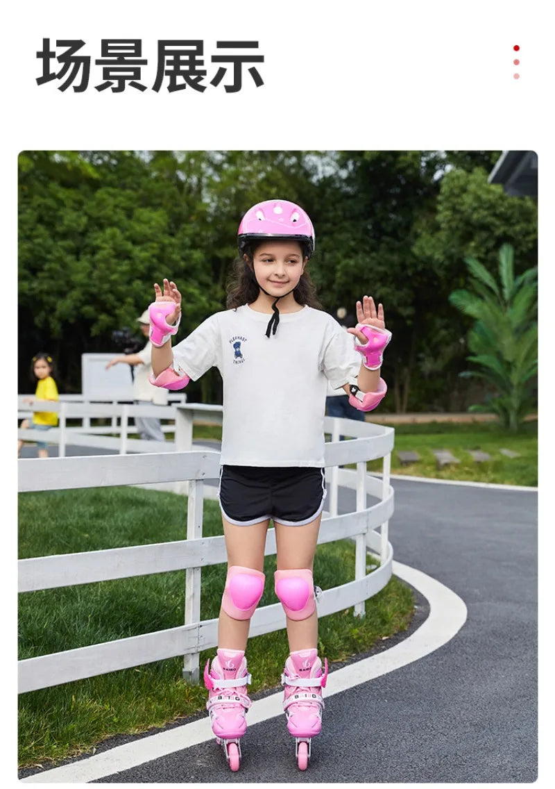 Factory Cheap Price Hot Selling in Stock Boys and Girls Skating Shoe Kids Inline Roller Quad Skates