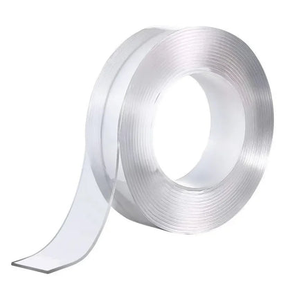 1M/3M Nano Double Sided Tape Heavy Duty Transparent Adhesive Strips Strong Sticky Multipurpose Reusable Waterproof Mounting Tape