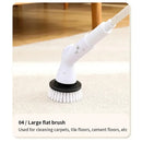 Xiaomi 6-in-1 Electric Cleaning Brush 2000mAh Cordless Electric Rotary Cleaning Brush Shower Cleaning Brush Kitchen Bathroom