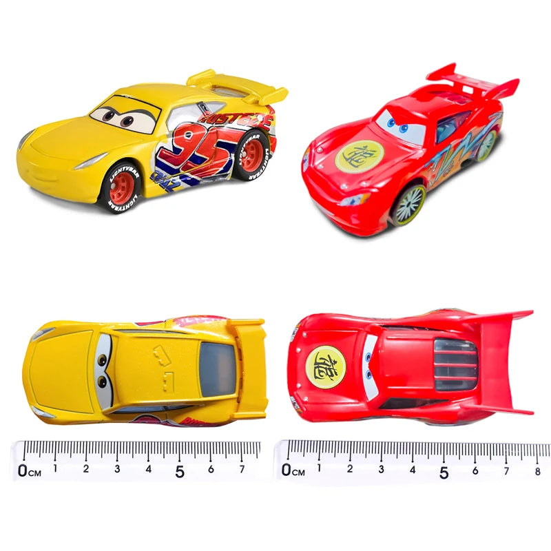 Disney Pixar Cars 2 Cappuccino 51 Cool Sister Cruz Ramirez Mater Jackson Cars 3 1:55 Alloy Metal Model Kids Toys Gifts