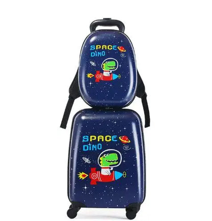 Kids Rolling Luggage Suitcase set 18 Inch kids Spinner Suitcase set travel trolley bags for girl  Suitcase trolley bag for boys