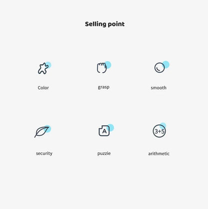 Children's Creative Magnetic Math Tesseract Toy Arithmetic Intelligence Early Education Toys Add Subtract Multiply Divide Toy