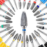 1pc Nail Drill Bit Rotate Burr Milling Nail Cutter Bits Electric Drill Machine For Manicure Pedicure Tools