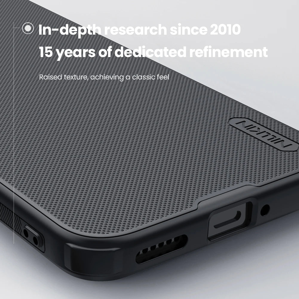 For Poco F7 Case NILLKIN Fitted Case For Poco F7 High Quality Super Frosted Shield Case Matte PC Cover