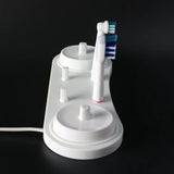 1Pc Oral B Electric Toothbrush Holder Bracket Bathroom Stand Base Support with Charger Hole for Tooth Brush Heads