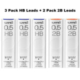 Japan Uni Kuru Toga DIVE Spin Mechanical Pencil M5-5000 Automatic Core/lead Self-revolving 0.5mm Advanced Drawing Art Stationery