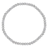Bling Baseball Necklace for Men Rhinestone Beaded Ball Necklace Baseball Players Lovers Inspired Jewelry