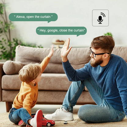 Módulo interruptor de cortina inteligente wifi para persianas tuya/smartlife controle remoto diy compatível com o google casa alexa controle voz