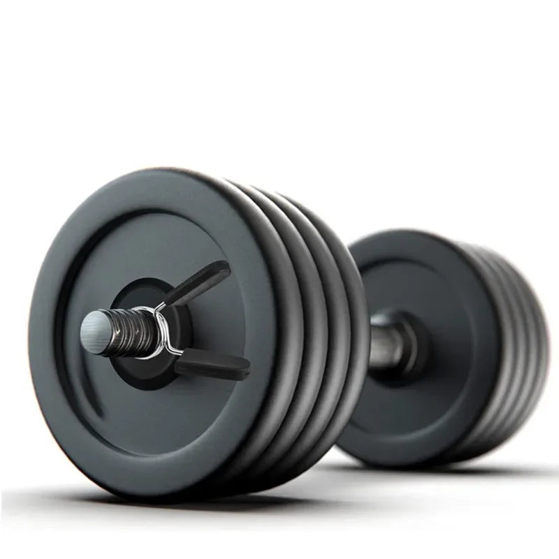 2 Piece 25/28/30mm Barbell Clamp Spring Collar Clips Gym Weight Dumbbell Lock Standard Lifting Kit Barbell Lock