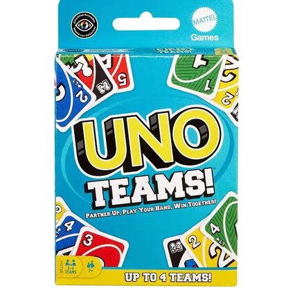UNO NO MERCY Matching Card Game Pokemon Uno TEAMS Mario Multiplayer Family Party Boardgame Funny Friends Entertainment Poker ﻿
