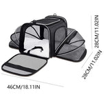 Transportín expandible para gatos, bolsa de viaje portátil para gatos, bolsa de transporte para mascotas, bolsa de viaje para perros, bolsa de transporte desmontable para perros, para compras de viaje