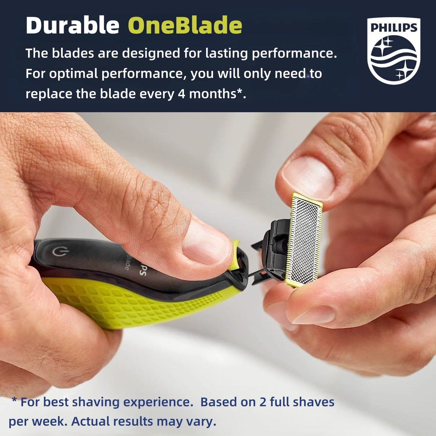 Philips Norelco OneBlade QP2520/70 Electric Trimmer and Shaver