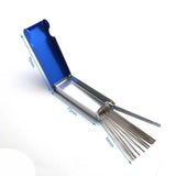 Carburetor Cleaning Tool Carbon Dirt Jet Remover Brushes Needles for Car Motorcycle Moped Scooter ATV Carb Jets Wire Cleaner Kits