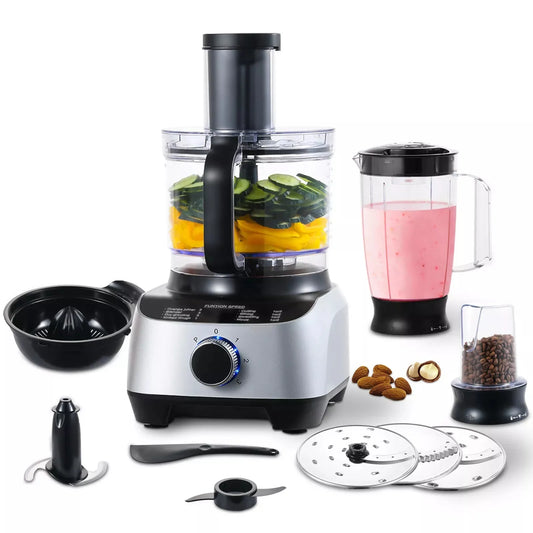 Topstrong 1300W Multifunctional 11-in-1 Whisk Kitchen Mixer Food Processor YYFP410