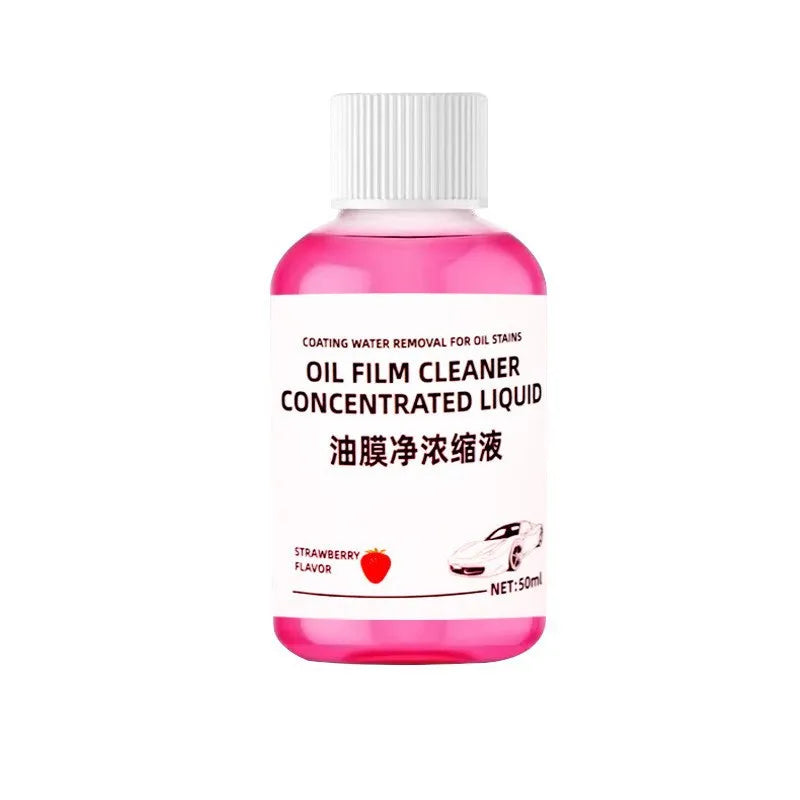 Car Glass Cleaner Cleaning Agent Restoring Windshield  Luster Strongly Remove Dirt Car Glass Cleaning Brush Oil Film Remover
