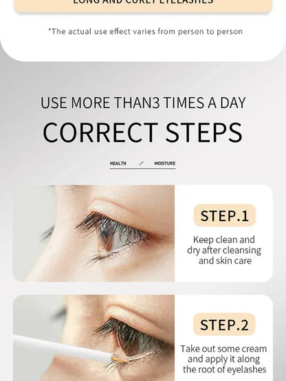 Fast Eyelash Growth Serum Natural Eyelash Eyebrow Enhancer Longer Fuller Thicker Lashes Nourish Treatment Eye Beauty Care Makeup