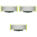 Shaver Replacement Blades ＆ Nose Hair Trimmer Replacement Heads for Philips OneBlade One Blade Pro Hybrid Electric Shaver Blades