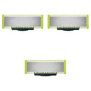 Shaver Replacement Blades ＆ Nose Hair Trimmer Replacement Heads for Philips OneBlade One Blade Pro Hybrid Electric Shaver Blades
