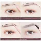 1Pc Ultra Fine Double-Ended Eyebrow Pencil Waterproof Sweat-proof Long Lasting Professional Eye Makeup for Women Wholesale 1.5mm
