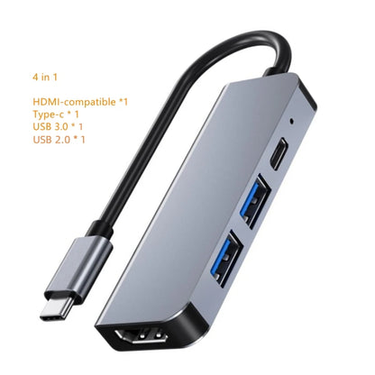 USB C Hub to 4K HDMI-Compatible SD TF Card Reader USB 3.0 2.0 Type C Charging Docking for MacBook iPad Samsung S22 Dex TV Mouse