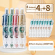 12Pcs/Set Transparent Dot Dispensing Double-sided Tape Replaceable Refills Handbook Dot Glue Stationery School Office Supplies