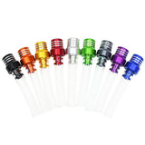 Motorcycle Gas Fuel Cap Single Way Valves Vent Breather Hoses Tubes For Motocross ATV Quad Dirt Pit Bike Fuel Tank Breather Pipe