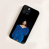 Madelyn C-Cline Phone Case For iPhone 16,15,14,13,12,11,Pro,X,XS,Max,XR,Plus,Mini Black Silicone Soft case