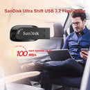 SanDisk USB 3.2 USB Flash Drive 64GB Pen Drive Memory Stick CZ410 Black U Disk Mini Pendrive