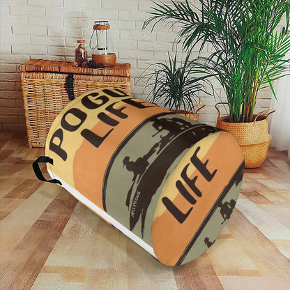 A Life Full of Holes Bundle Device Laundry Basket Fabric Laundry Moving Folding Dirty Laundry Basket Cartoon