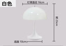 Danish mushroom table lamp Nordic modern high-end atmospheric charging bedroom bedside living room decorative light