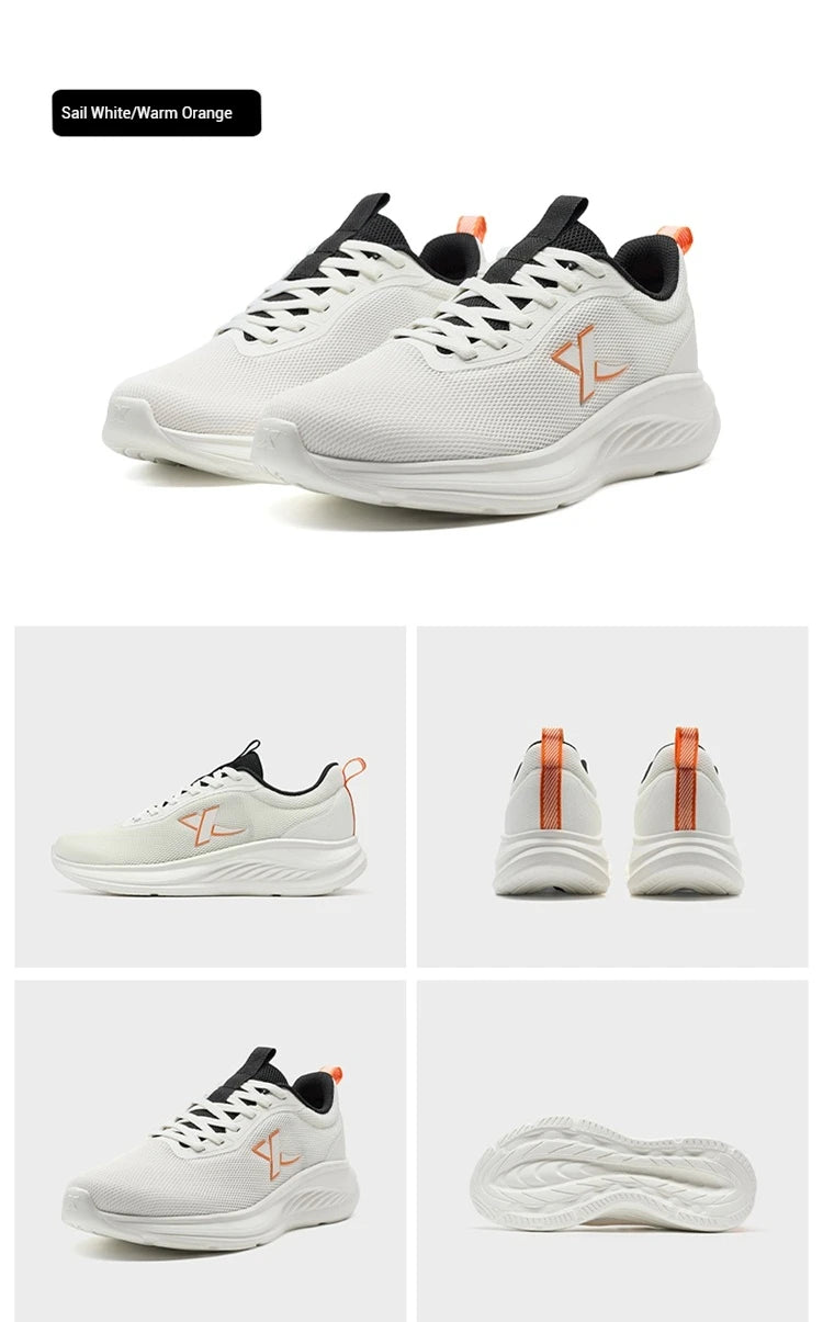 Xtep Running Shoes For Men 2025 Summer Breathable Mesh Shoes Soft-soled Shock Absorbing Lightweight Sports Shoes 875419110053