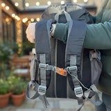 Trekking Hiking Backpack 40L Waterproof Travel Rucksack for Men and Women, Durable 600D Polyester with Laptop Compartment, Mesh 3D Ventilated Back, Chest Strap, Compression Straps, Trekking Pole and Sleeping Mat Holders, Cabi