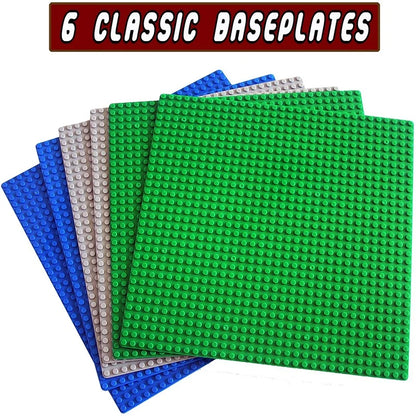 Placa base de 32 x 32, 16 x 32, 16 x 16 puntos, bloques de construcción, placa base de plástico para bricolaje, accesorios de ladrillo clásicos, juguete para niños