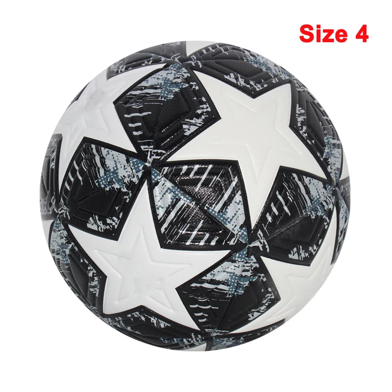 Standard Soccer Ball Professional Outdoor Sports Match Balls Training Seamless Football High Quality PU Material Size 5 Size 4