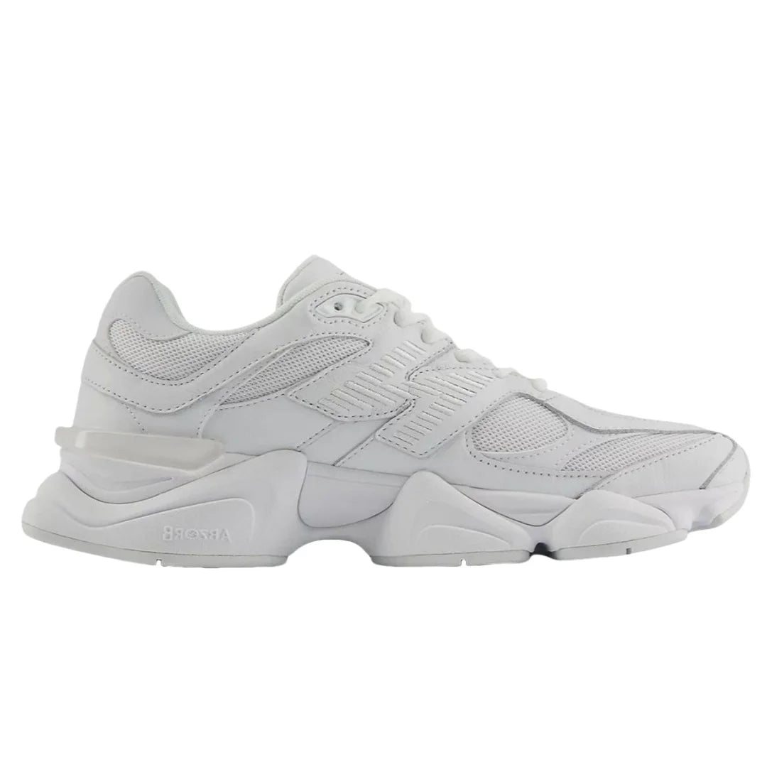 NewBalance NB 9060 Men's and Women's Casual Shoes Fashion Breathable Walking Mesh Flat Shoes Sneakers White Female Footwear