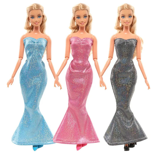 11.5 inch princess doll -30CM doll doll skirt dress dress little girl play house toy DIY gift does not include dolls.