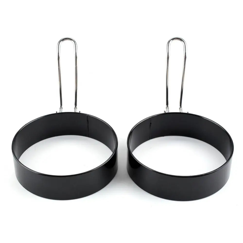 Stainless Steel Egg Cooking Rings Thickened Pancake Mold For Frying Eggs Non-Stick Frying Egg Maker Molds Kitchen Tools