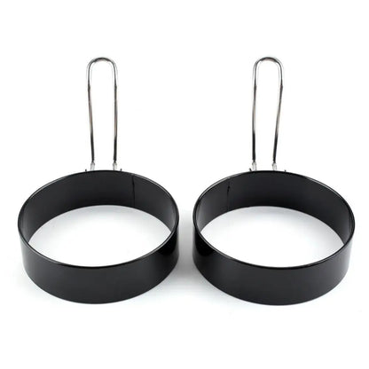 Stainless Steel Egg Cooking Rings Thickened Pancake Mold For Frying Eggs Non-Stick Frying Egg Maker Molds Kitchen Tools