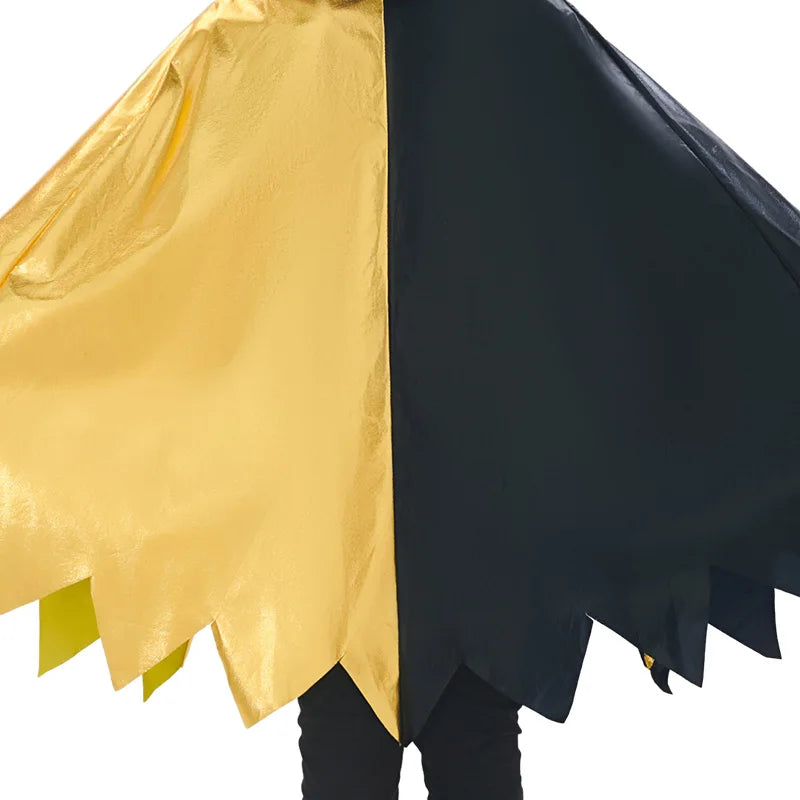 Capa de mago para niños y niñas de Halloween con sombrero en disfraces de fiesta de Navidad para niños capa de Cosplay disfraces