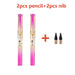 2pcs Golden pink