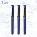 WQN-3/6/12PCS Creative Blue Gel Pen, 1.0mm Nib, High-Quality Blue Ink, Smooth Writing, Suitable For Technical And Office Supplie