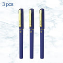 WQN-3/6/12PCS Creative Blue Gel Pen, 1.0mm Nib, High-Quality Blue Ink, Smooth Writing, Suitable For Technical And Office Supplie