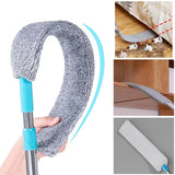 UNTIOR Long Handle Dust Mop, Ceiling Floor Cleaning Mop, Bed Bottom Dust Cleaner, Sofa Dust Removal Brush, Household Cleaning Tool