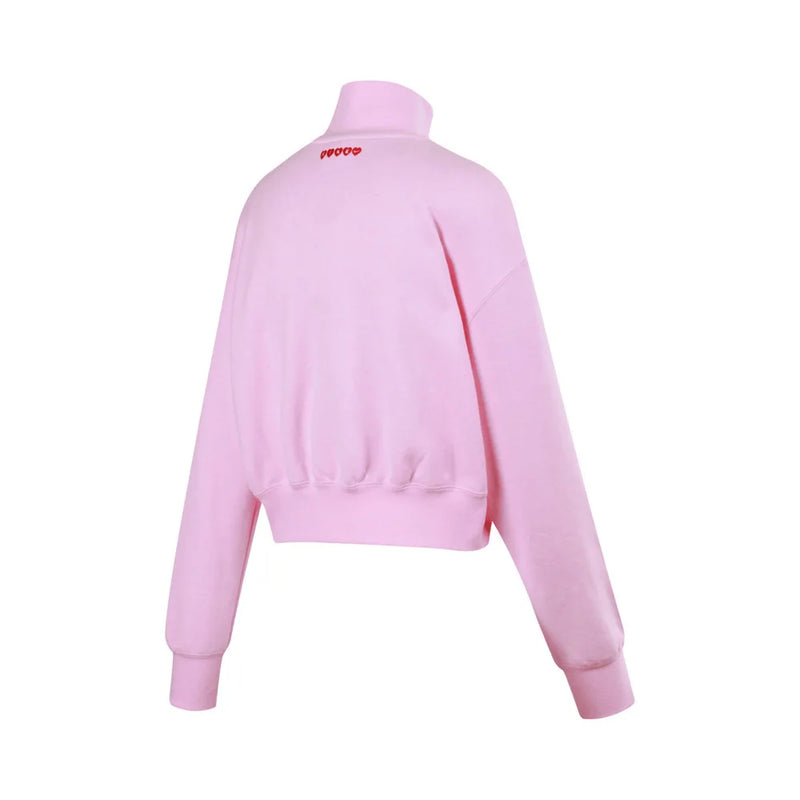 NIKE 2025 Women's AS W NSW PHNX FLC QZ CROP GCEL Knitted Hoodie HV8731-663